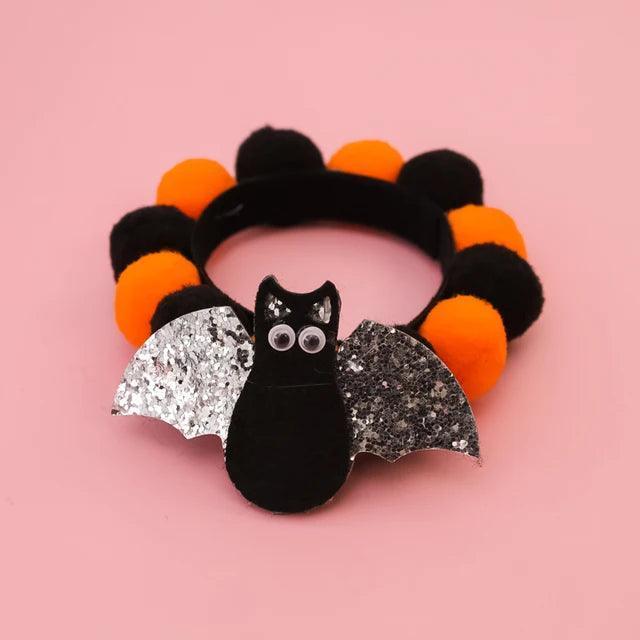 Skull Bow Tie for Dogs – Halloween Pet Accessory - ClubOn