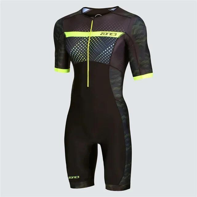 Zone3 Men’s Tri Suit - Aero Jumpsuit for Triathlon Racing - ClubOn