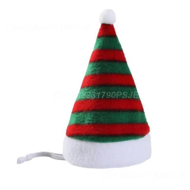 Santa Claus Hat for Dogs & Cats – Winter Pet Costume - ClubOn