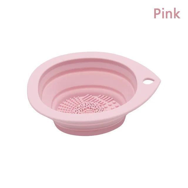 Foldable Silicone Makeup Brush Cleaner & Scrubber Pad - ClubOn