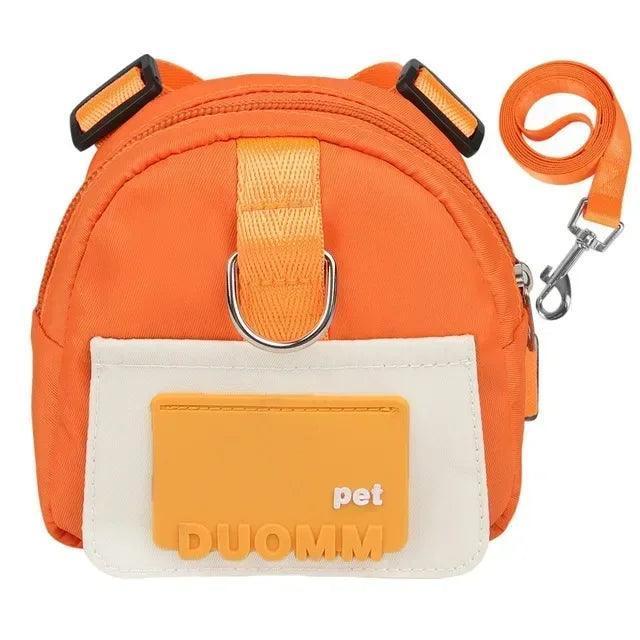 Pet Backpack with Harness | Portable Dog Training Treat Pouch - ClubOn