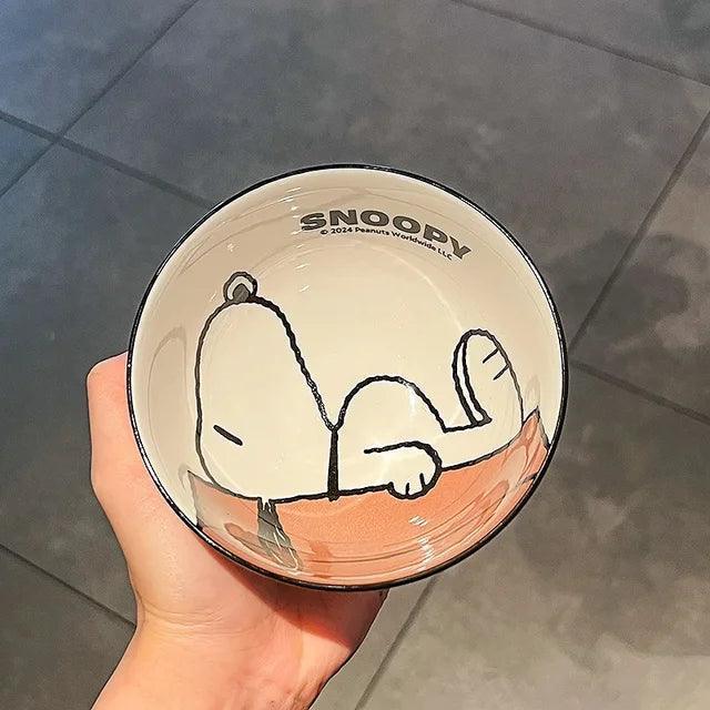 Snoopy Ceramic Bowl Set - ClubOn
