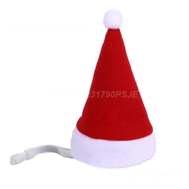 Santa Claus Hat for Dogs & Cats – Winter Pet Costume - ClubOn
