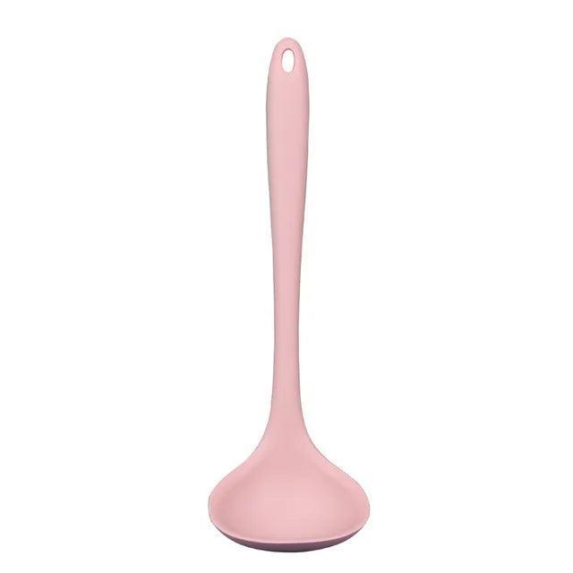 Mini Silicone Soup Spoon – Non-Stick, Heat Resistant Kitchen Cookware - ClubOn