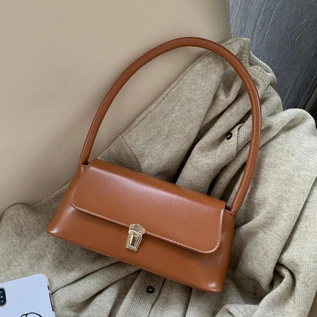 Luxury Brand Solid Color Crossbody Bag for Women - ClubOn