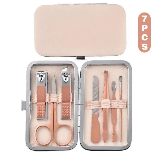 Professional Nail Clipper Set – Stainless Steel Manicure & Pedicure Tools - ClubOn