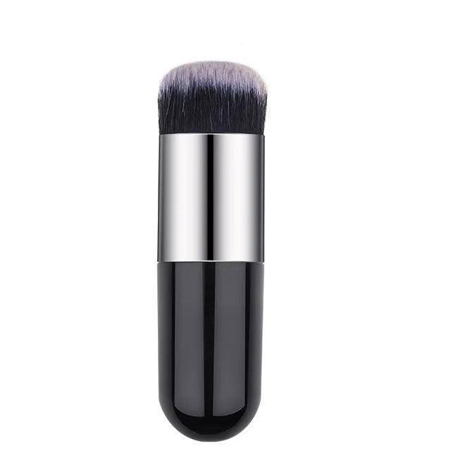 Chubby Pier Foundation Brush – Flat Cream & Highlight Makeup Brush for Powder - ClubOn