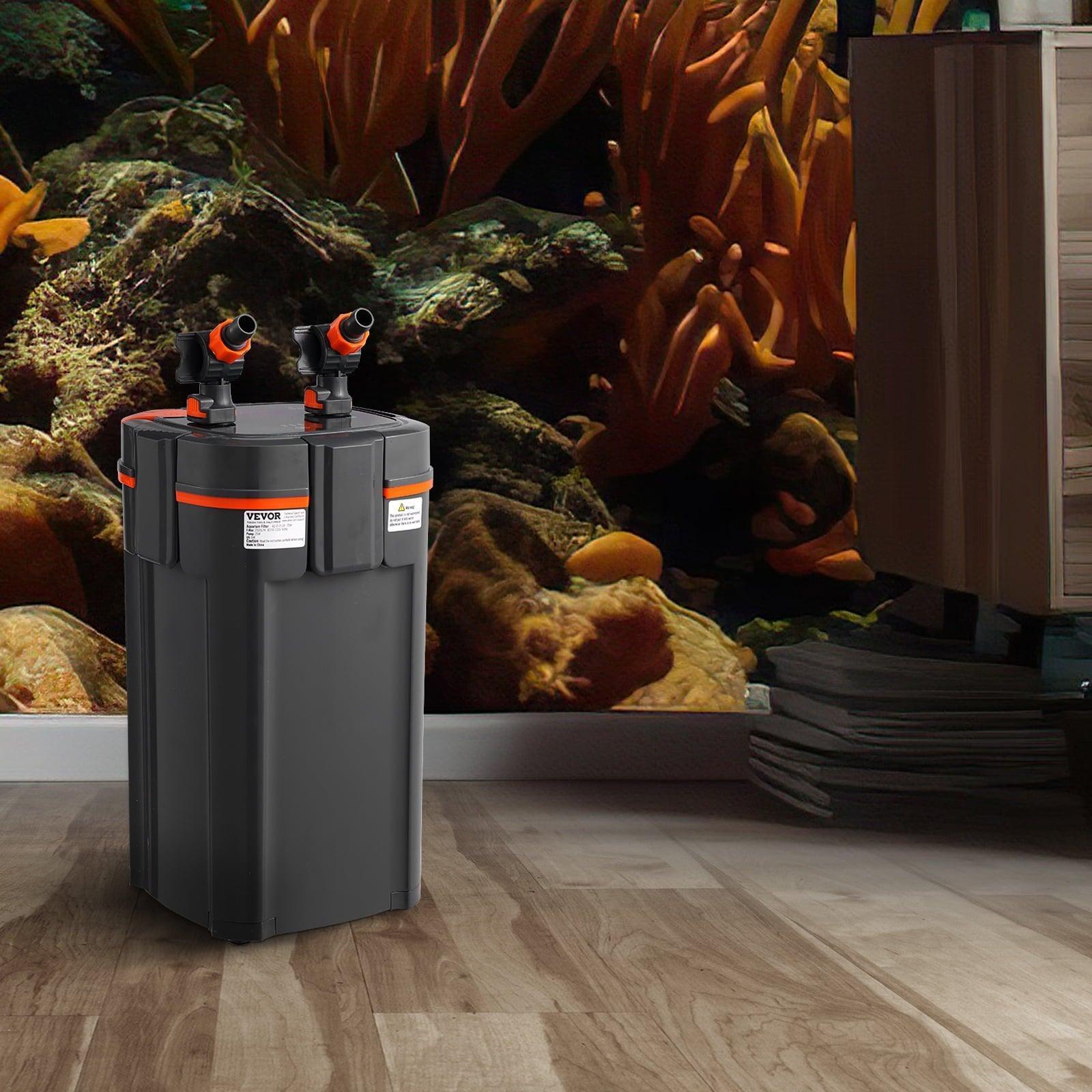 SKYSHALO 75 Gallon Aquarium Canister Filter – Quiet 11W UV Lamp for Fish Tank Filtration - ClubOn