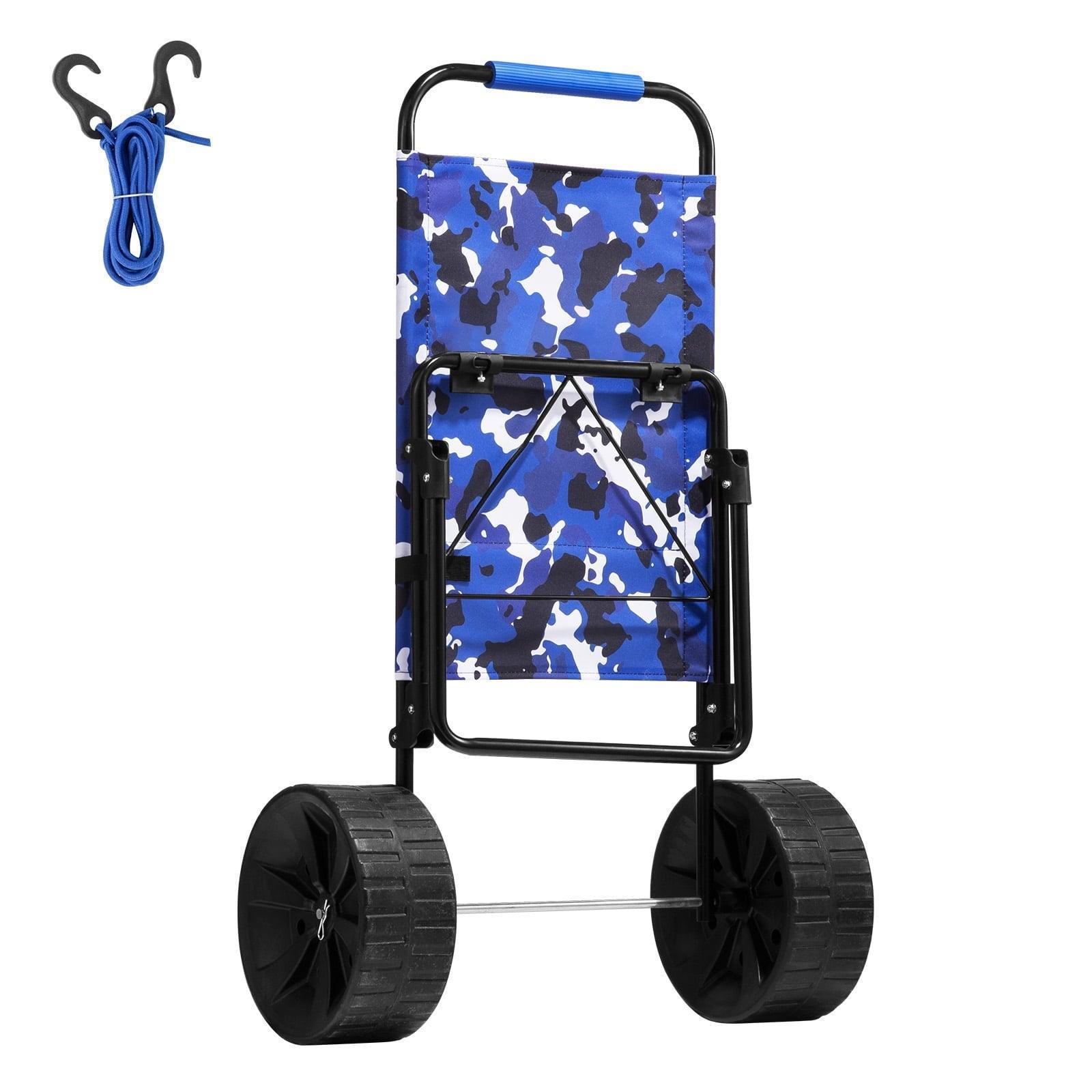 SKYSHALO Beach Cart with Large 10