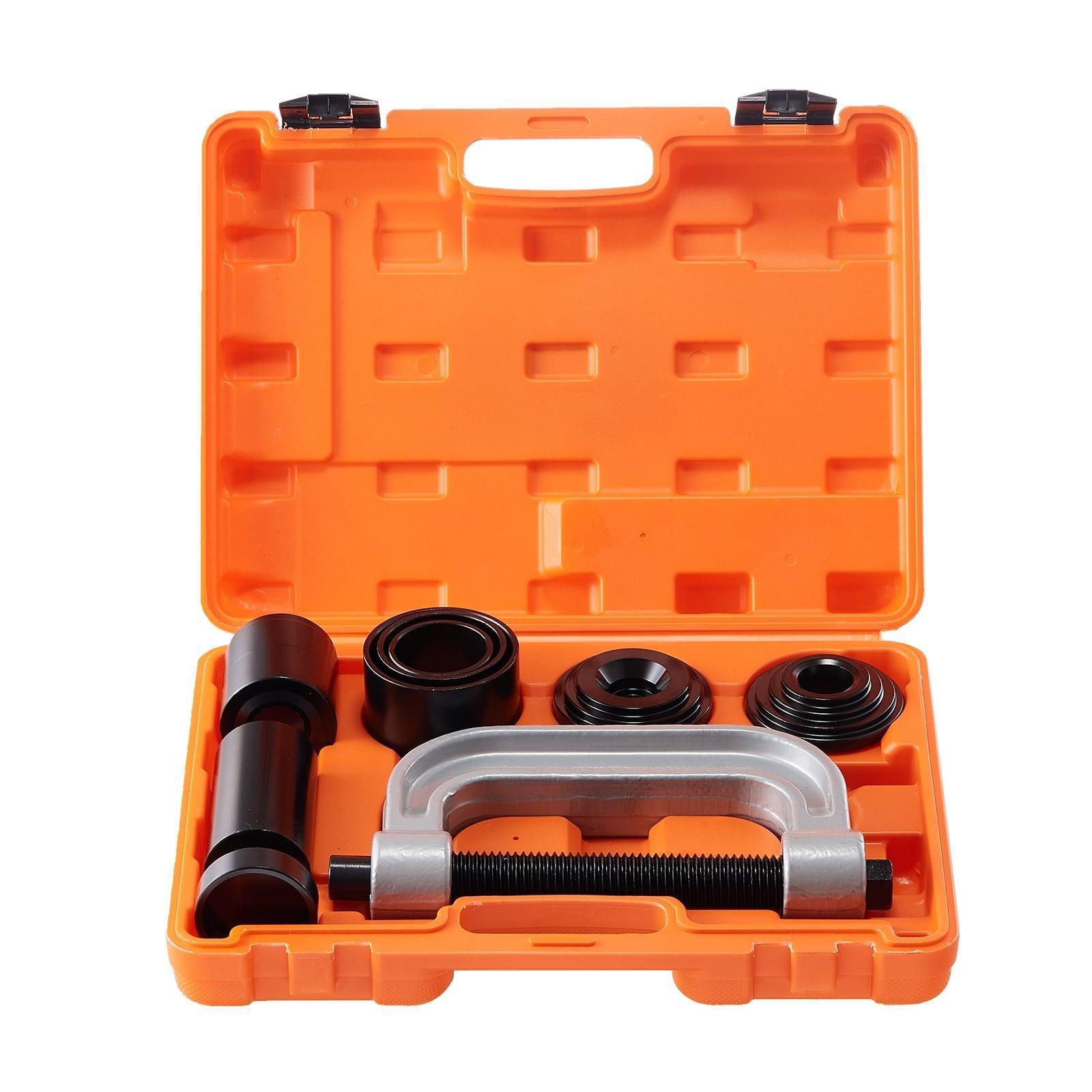 SKYSHALO Ball Joint Press Kit – 10-Piece C-Press Removal & Installation Tools for 2WD & 4WD Vehicles (Orange) - ClubOn