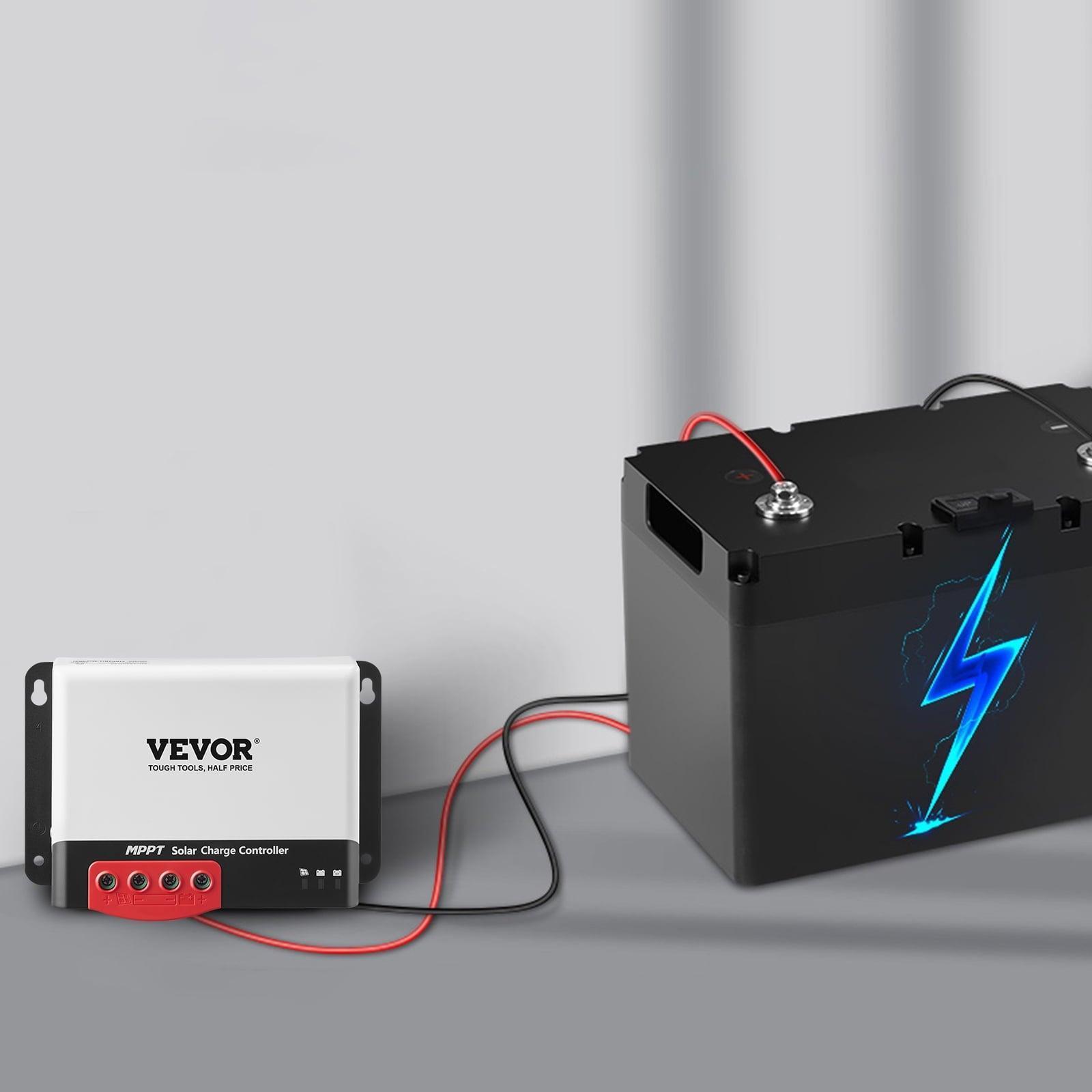 SKYSHALO MPPT Solar Charge Controller 50 Amp, 12V/24V Auto Solar Panel Regulator - ClubOn