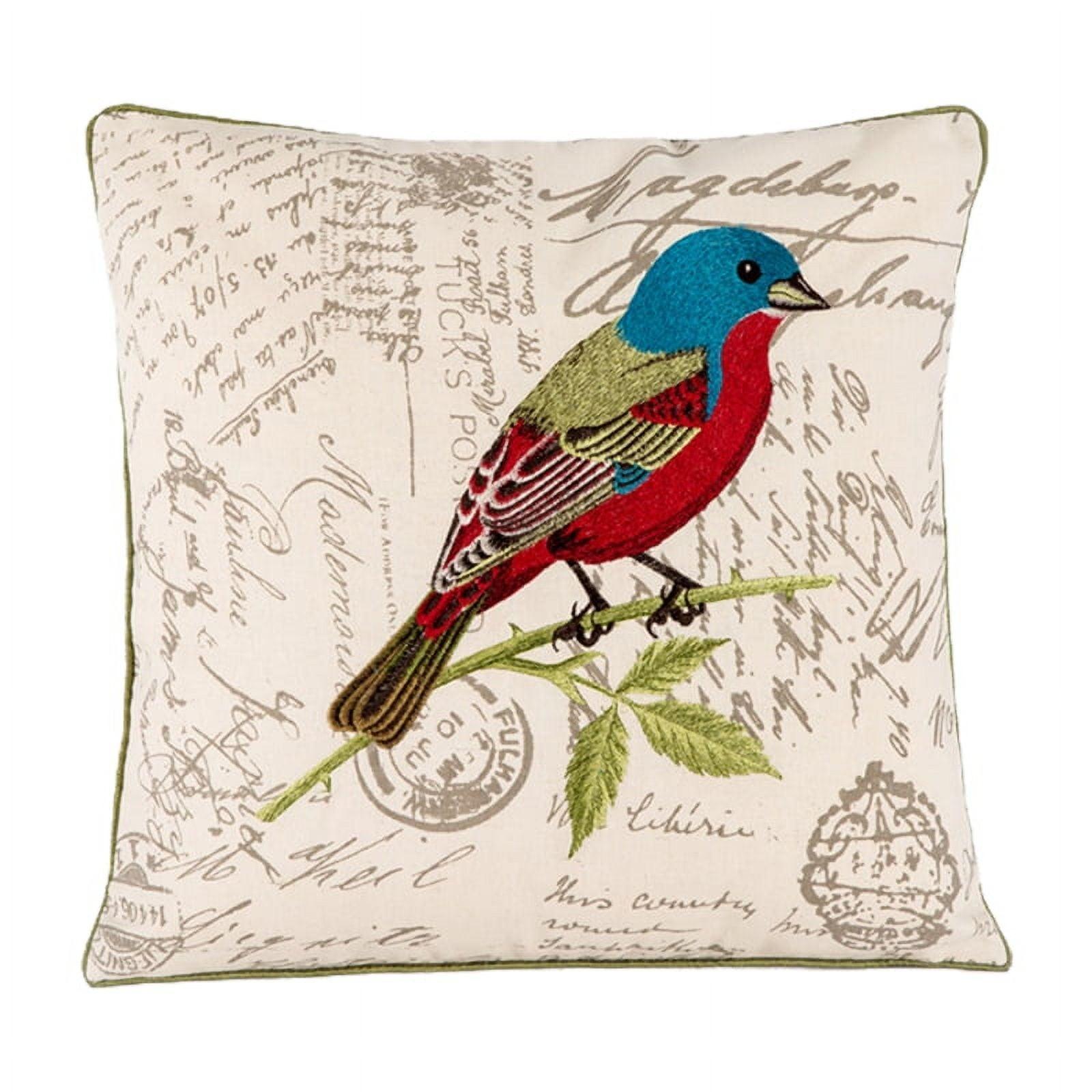 Sunflower Embroidery Pillow Cover – Decorative Cushion Cover - ClubOn