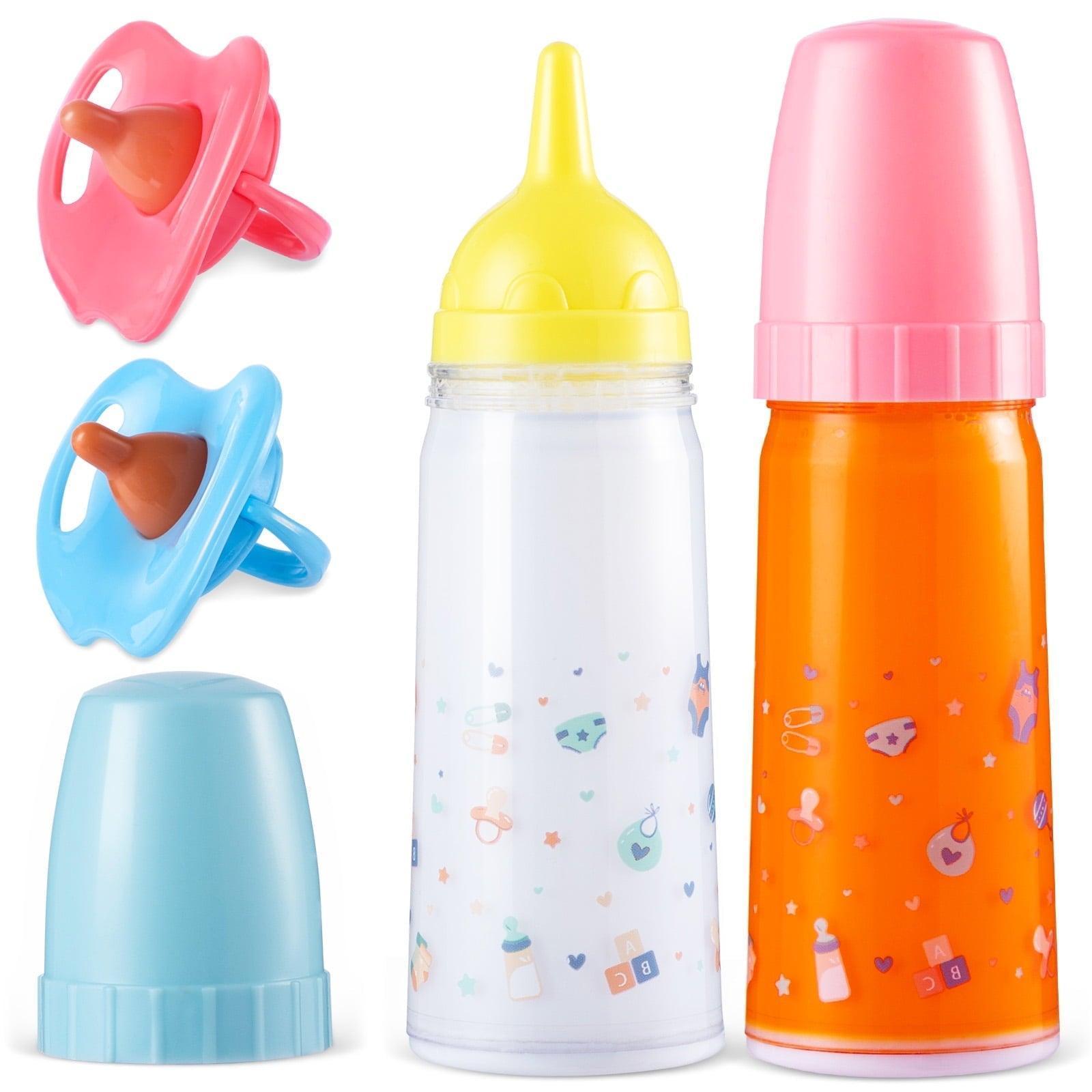 SYNCFUN Baby Doll Magic Bottle Set – 4 Pieces (Orange/White/Blue) - ClubOn