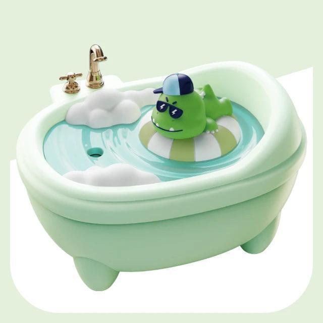 Cute Bathtub Humidifier – Portable Desktop & Car Humidifier with Seven-Color Ambient Light - ClubOn