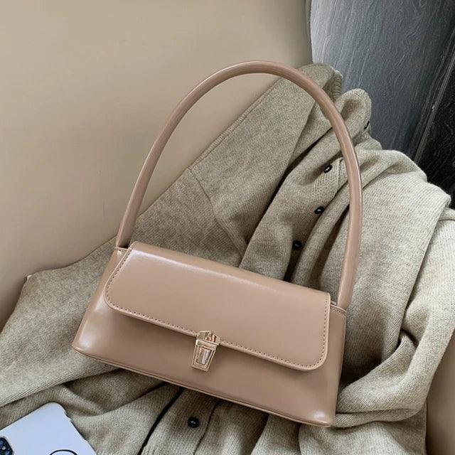 Luxury Brand Solid Color Crossbody Bag for Women - ClubOn