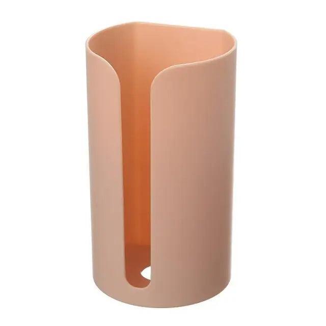 Wall-Mounted Plastic Bags Holder - Punch-Free Garbage Bag Organizer - ClubOn