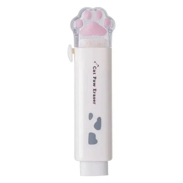 Kawaii Cat Paw Portable Rubber Eraser - Cute Stationery - ClubOn