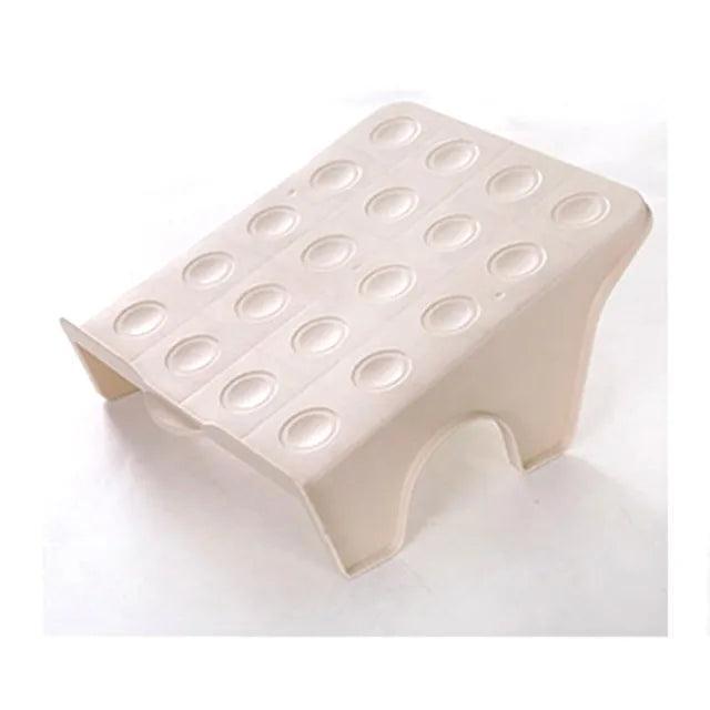 Space-Saving Shoe Rack - Double Support Plastic Shoe Shelf - ClubOn
