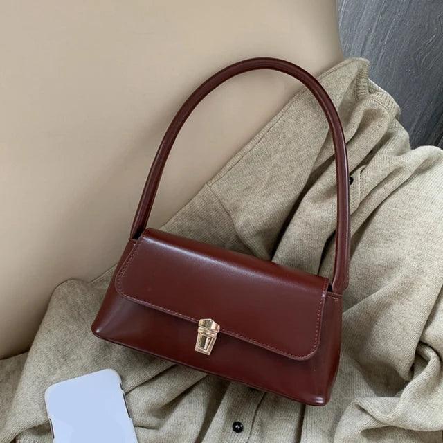 Luxury Brand Solid Color Crossbody Bag for Women - ClubOn