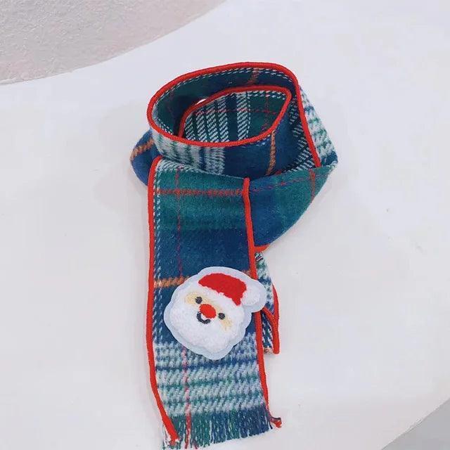 Plaid Cartoon Pet Scarf - Fur Scarf for Dogs & Cats - ClubOn