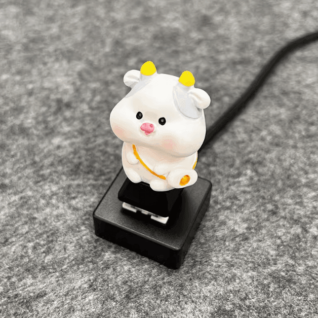 Mechanical Blue Axis External Computer Power Button – Creative Desktop Extension Switch - ClubOn