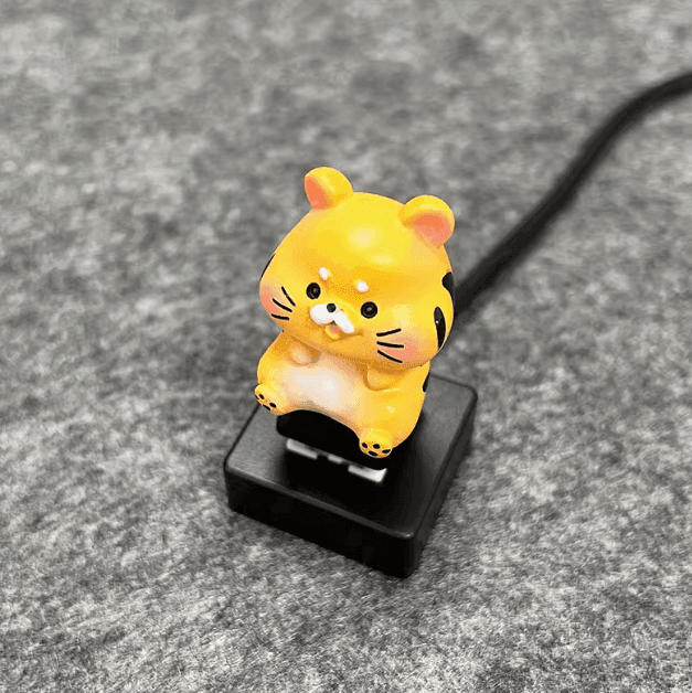 Mechanical Blue Axis External Computer Power Button – Creative Desktop Extension Switch - ClubOn