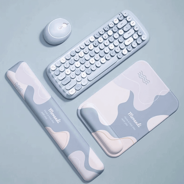 Ergonomic Wrist Protection Pad – Mouse and Keyboard Support for Gaming, Office, and Students - ClubOn