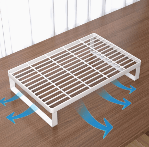 Cooling Grill Laptop Stand – Hollow Desktop Computer Base and Screen Bracket - ClubOn