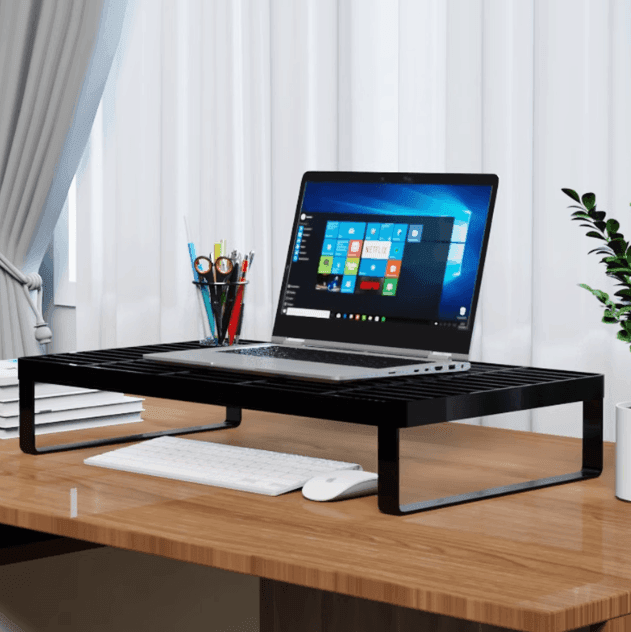 Cooling Grill Laptop Stand – Hollow Desktop Computer Base and Screen Bracket - ClubOn