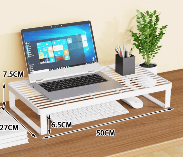 Cooling Grill Laptop Stand – Hollow Desktop Computer Base and Screen Bracket - ClubOn