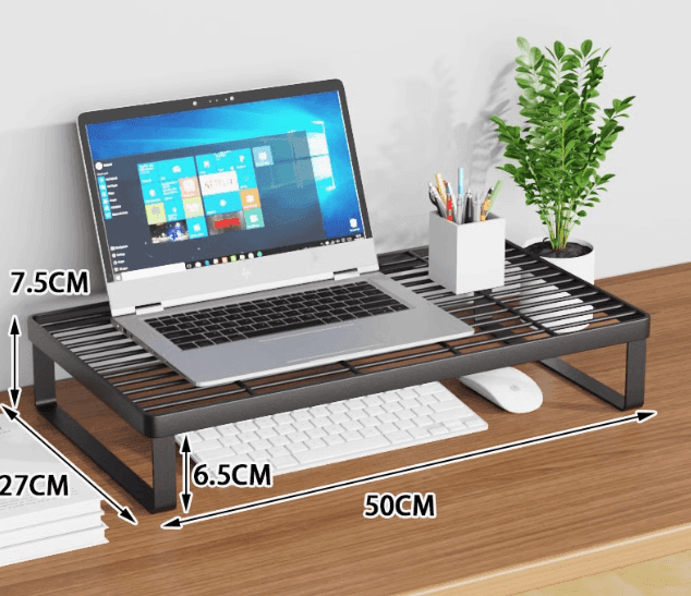 Cooling Grill Laptop Stand – Hollow Desktop Computer Base and Screen Bracket - ClubOn