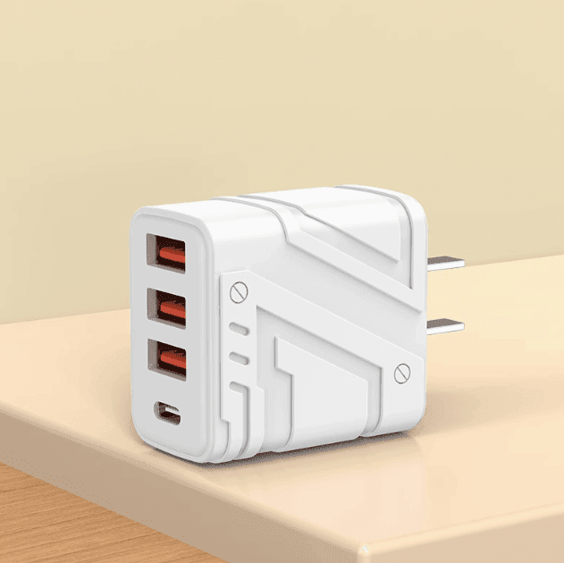 120W Car Mobile Phone Fast Charging Head – Multi-Port USB Charger with Automatic Power-Off - ClubOn