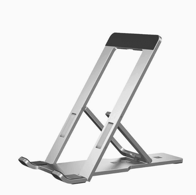 Portable Aluminum Alloy Phone Stand – Multi-Angle Adjustable Desktop Holder - ClubOn