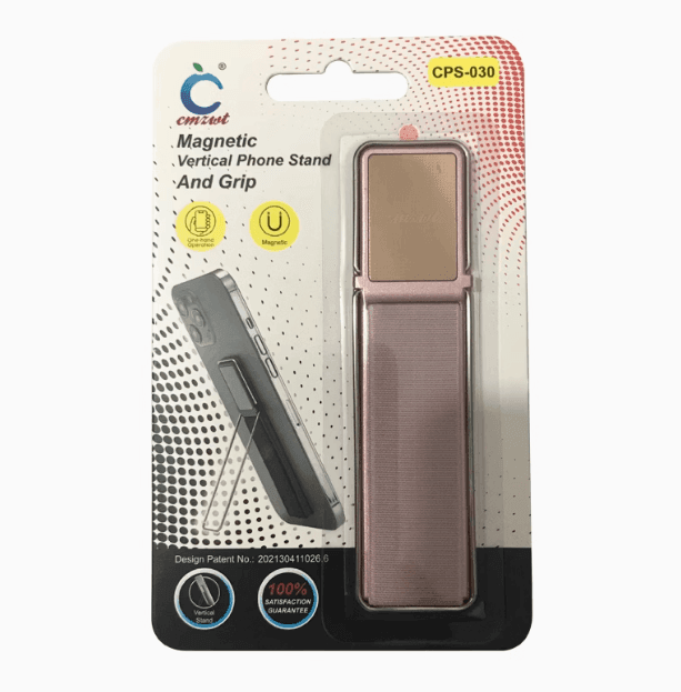 Non-Slip Mobile Phone Hand Strap – Horizontal & Vertical Support Ring - ClubOn