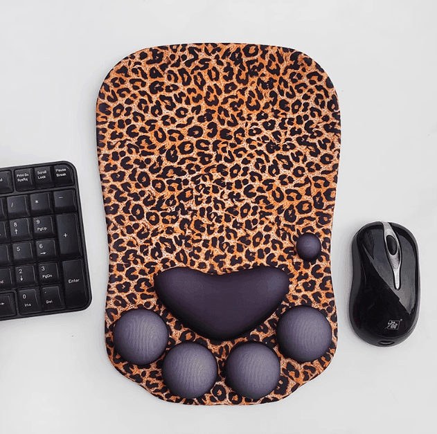 Cat Claw 3D Silicone Mouse Pad – Light Luxury Anti-Tenosynovitis Wrist Rest - ClubOn