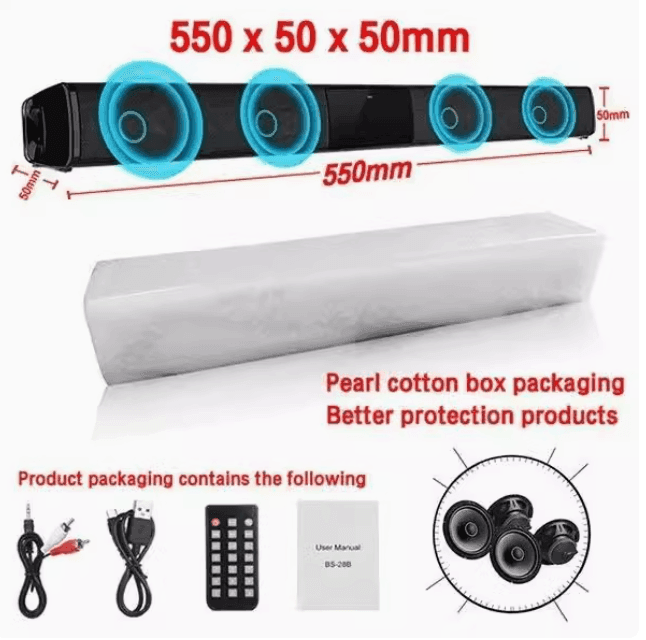 Home Theater Sound System – Bluetooth Speaker for Computer - ClubOn