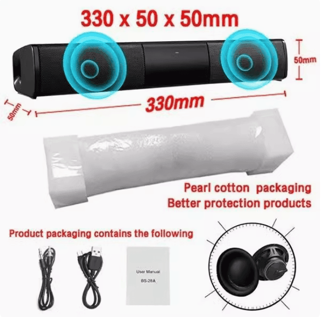 Home Theater Sound System – Bluetooth Speaker for Computer - ClubOn