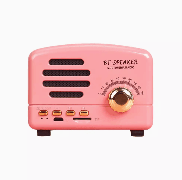 BT01 Retro Bluetooth Speaker – Old Classic Speaker with Strong Bass - ClubOn