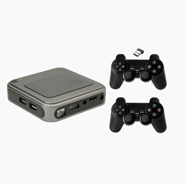 Retro Game Console with Wireless Controller - ClubOn