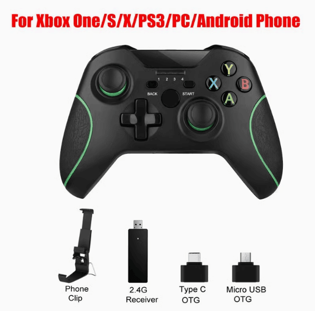 2.4G Wireless Game Controller for Xbox One Accessories Gamepad - ClubOn