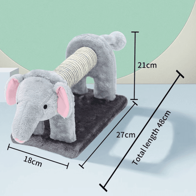 Wooden Cat Climbing Frame with Scratching Post – Cute & Durable Pet Furniture - ClubOn