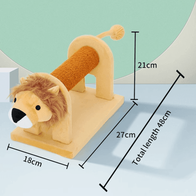 Wooden Cat Climbing Frame with Scratching Post – Cute & Durable Pet Furniture - ClubOn