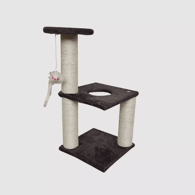 Multi-Level Cat Tree Climbing Frame | Pet Scratch Furniture Scratcher - ClubOn