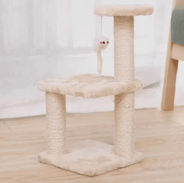 Multi-Level Cat Tree Climbing Frame | Pet Scratch Furniture Scratcher - ClubOn