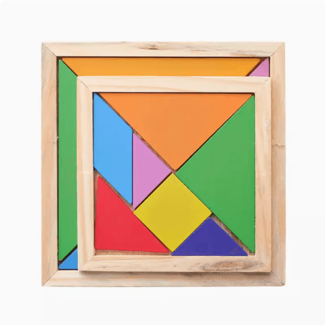 Kids Montessori Wooden Toys Rainbow Blocks - Educational Learning Toy for Children - ClubOn