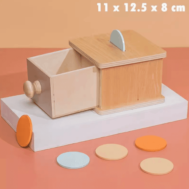 Montessori Object Permanence Box – Educational Toy for Toddlers - ClubOn