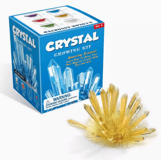DIY Crystal Growing Kit - Fun STEM Science Experiment for Kids - ClubOn