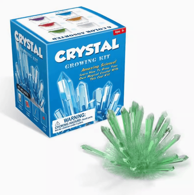 DIY Crystal Growing Kit - Fun STEM Science Experiment for Kids - ClubOn
