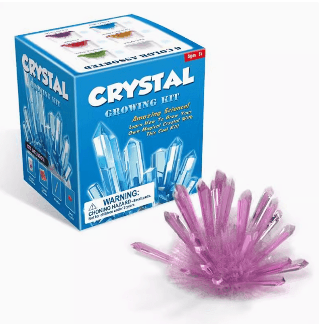 DIY Crystal Growing Kit - Fun STEM Science Experiment for Kids - ClubOn