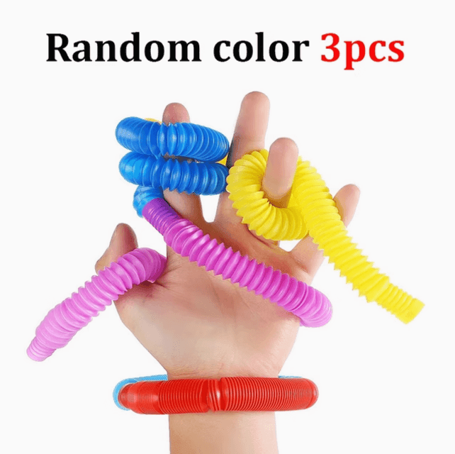 Mini Pop Tubes Sensory Toy for Kids - Fidget & Antistress - ClubOn